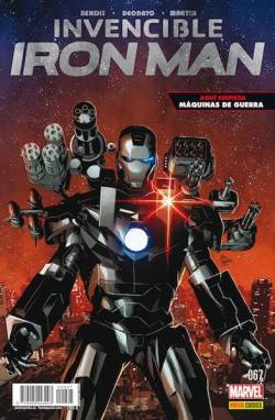 Portada Invencible Iron Man Vol 2 # 067 Máquinas De Guerra 1