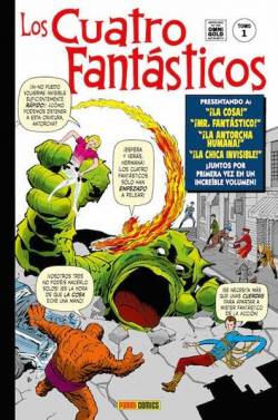 Portada Los 4 Fantásticos Omnigold # 01 Génesis