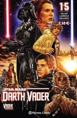 Portada Star Wars Darth Vader # 15 Vader Derribado Parte 6