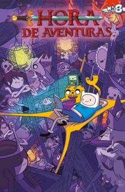 Portada Hora De Aventuras # 08