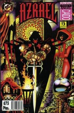 Portada Azrael El Angel Caido # 01