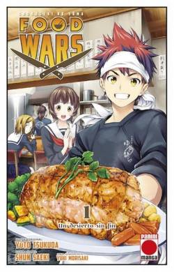 Portada Food Wars, Shokugeki No Soma # 01 Un Desierto Sin Fin