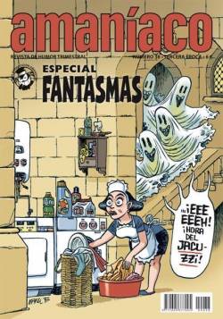 Portada Amaniaco Iii Epoca # 38 Especial Fantasmas