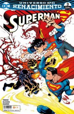 Portada Superman # 58 Renacimiento Parte 3