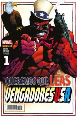 Portada Vengadores Usa # 01 Portada Alternativa