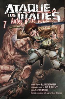 Portada Ataque A Los Titanes, Antes De La Caída # 07