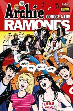 Portada Archie Conoce A Los Ramones