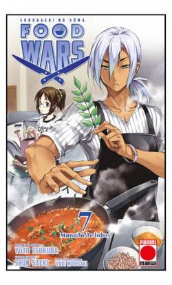 Portada Food Wars, Shokugeki No Soma # 07 Manada De Lobos