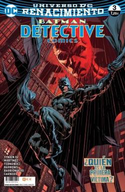 Portada Batman Detective Comics # 03 Renacimiento