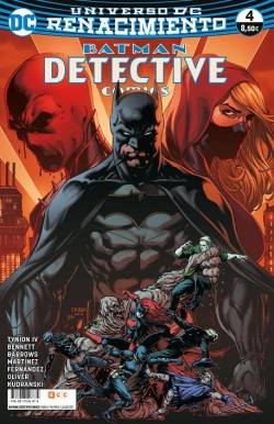 Portada Batman Detective Comics # 04 Renacimiento