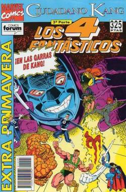 Portada Los 4 Fantasticos Primavera 1993 Ciudadano Kang # 3