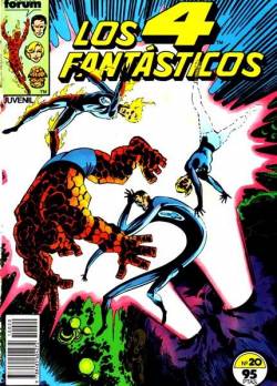 Portada Los 4 Fantasticos Vol I # 020