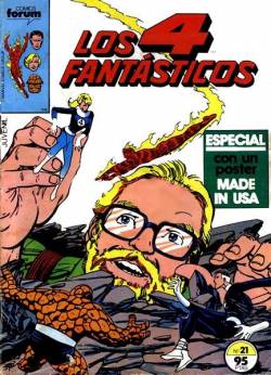 Portada Los 4 Fantasticos Vol I # 021