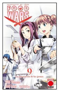 Portada Food Wars, Shokugeki No Soma # 09 La Generación De Las Gemas