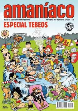 Portada Amaniaco Iii Epoca # 41 Especial Tebeos