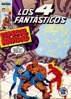 Portada Los 4 Fantasticos Vol I # 036