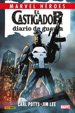 Portada Coleccionable Héroes Marvel # 081 El Castigador Diario De Guerra