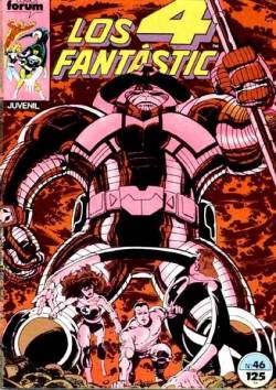 Portada Los 4 Fantasticos Vol I # 046