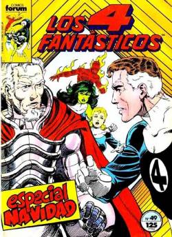 Portada Los 4 Fantasticos Vol I # 049