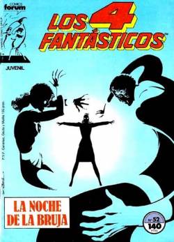 Portada Los 4 Fantasticos Vol I # 052