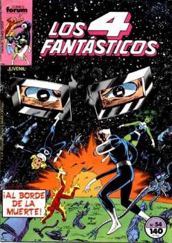 Portada Los 4 Fantasticos Vol I # 054