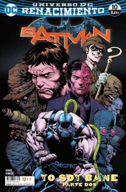 Portada Batman # 065 Renacimiento 10 Yo Soy Bane Parte 2