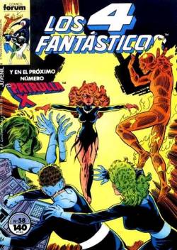 Portada Los 4 Fantasticos Vol I # 058