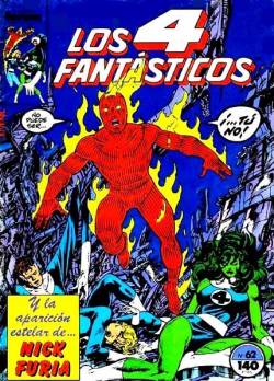 Portada Los 4 Fantasticos Vol I # 062