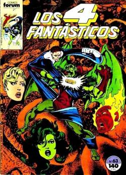 Portada Los 4 Fantasticos Vol I # 063