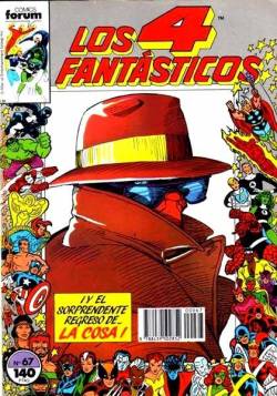 Portada Los 4 Fantasticos Vol I # 067