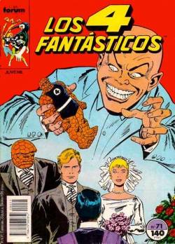 Portada Los 4 Fantasticos Vol I # 071