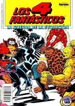 Portada Los 4 Fantasticos Vol I # 073