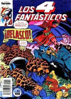 Portada Los 4 Fantasticos Vol I # 083