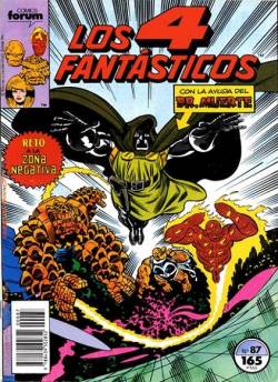 Portada Los 4 Fantasticos Vol I # 087