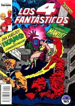 Portada Los 4 Fantasticos Vol I # 091