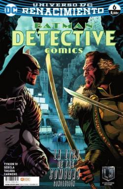 Portada Batman Detective Comics # 06 Renacimiento