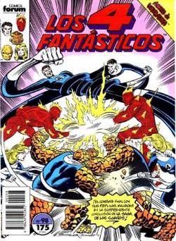 Portada Los 4 Fantasticos Vol I # 098