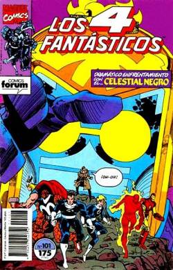 Portada Los 4 Fantasticos Vol I # 101