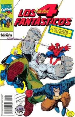 Portada Los 4 Fantasticos Vol I # 106