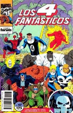 Portada Los 4 Fantasticos Vol I # 107