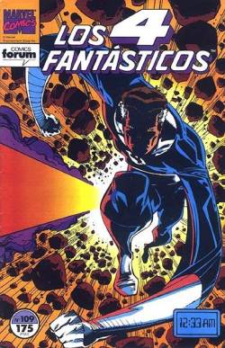 Portada Los 4 Fantasticos Vol I # 109