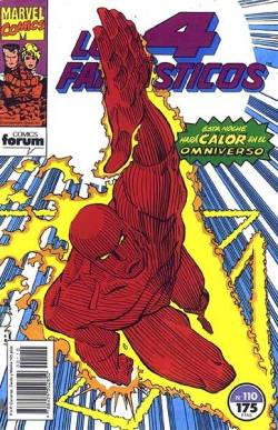 Portada Los 4 Fantasticos Vol I # 110