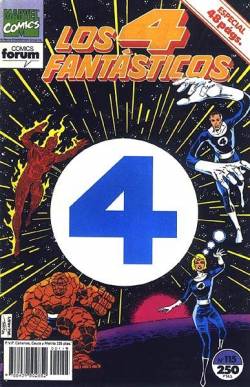 Portada Los 4 Fantasticos Vol I # 115