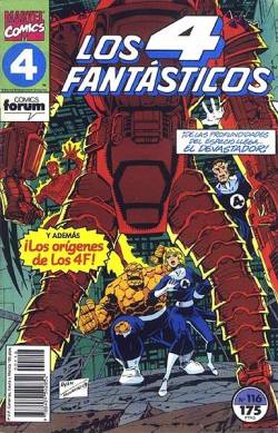 Portada Los 4 Fantasticos Vol I # 116