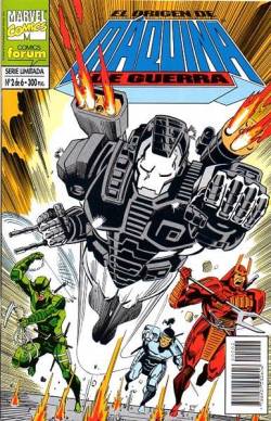 Portada Iron Man Maquina De Guerra El Origen # 02