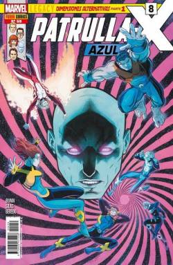 Portada La Nueva Patrulla-X # 59 La Patrulla-X Azul 8 Marvel Legacy