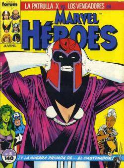 Portada Marvel Heroes # 08 Patrulla-X Vs Los Vengadores