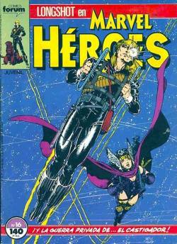 Portada Marvel Heroes # 16 Longshot