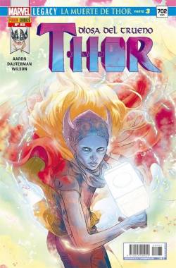 Portada Thor Vol 5 # 083 Diosa Del Trueno Marvel Legacy