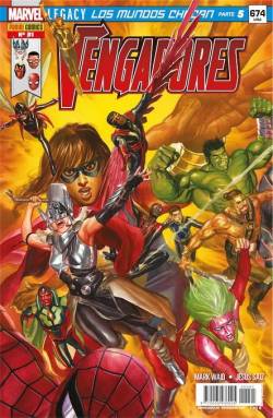 Portada Vengadores Vol 4 # 091 Marvel Legacy